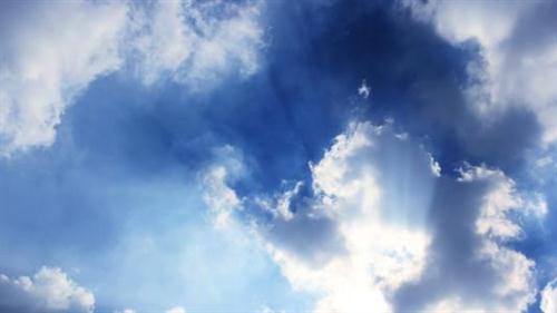 描写云朵很美的说说