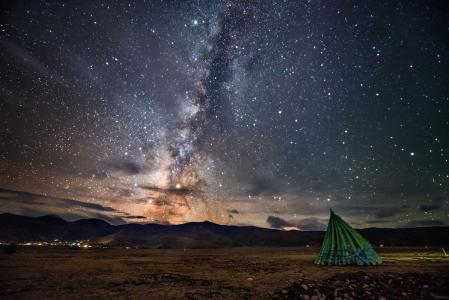 描写美丽星空的说说