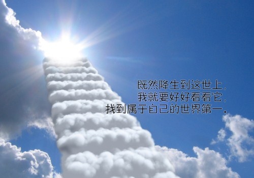 形容有远大志向的诗句